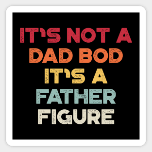 It's Not A Dad Bod It's A Father Figure Sunset Funny Father's Day Sticker